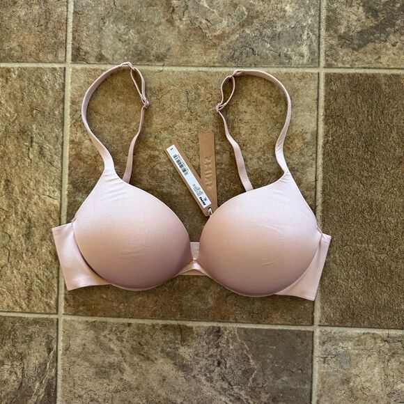 Skims Ultimate Push-up Plunge Bra Mica Size 32C - Picture 2 of 8